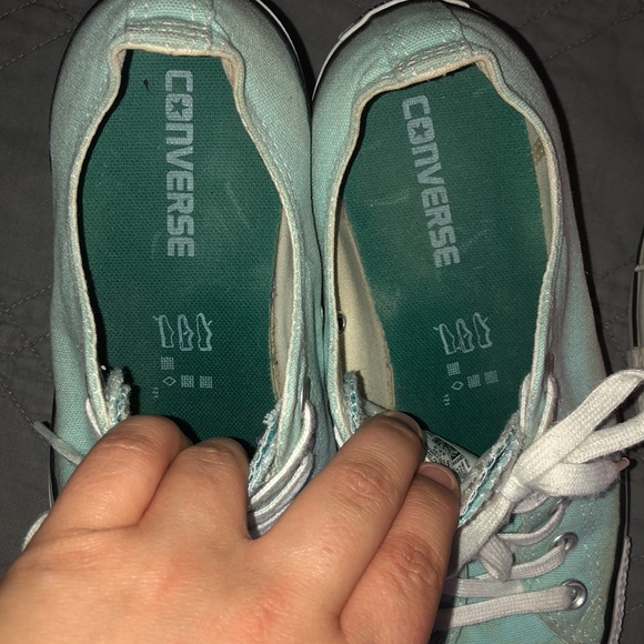 Mint color Converse All Stars - Picture 3 of 4